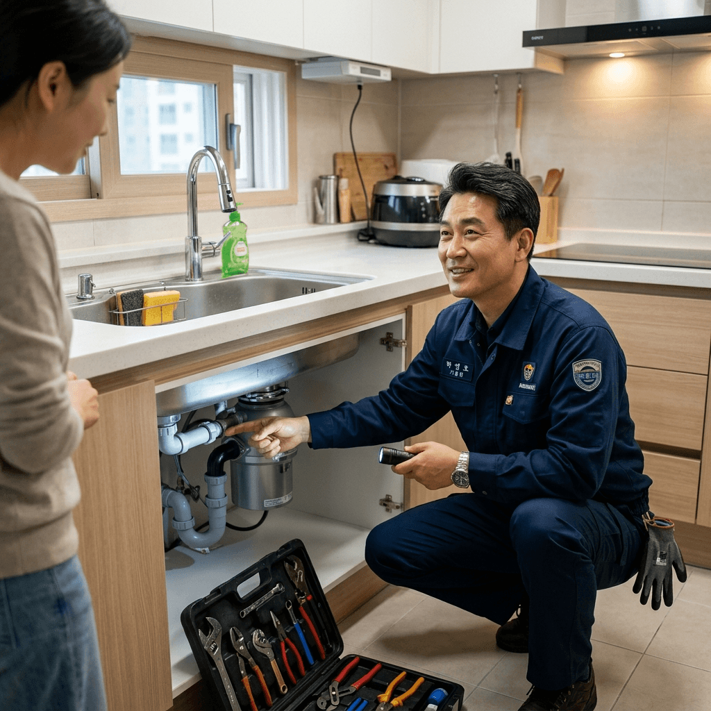 수도권 주방 싱크대누수 전문 전문 해결사
